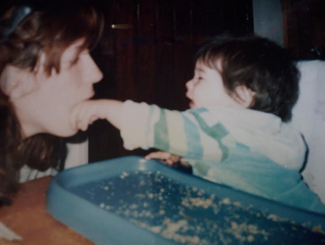 Caminé por primera vez.