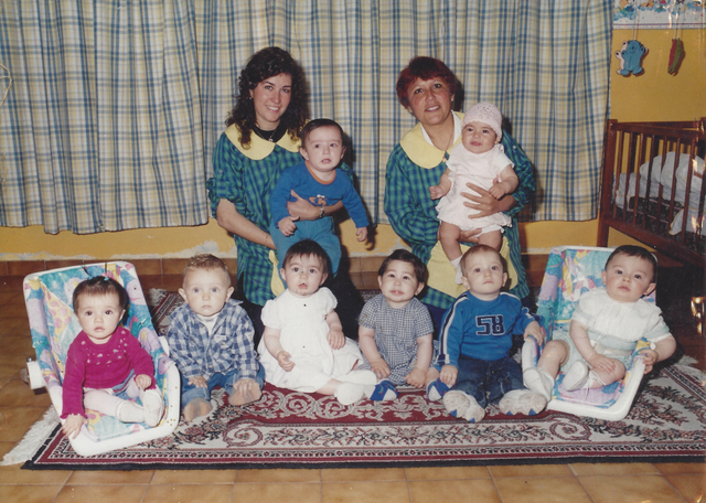 Comencé a ir al jardín.