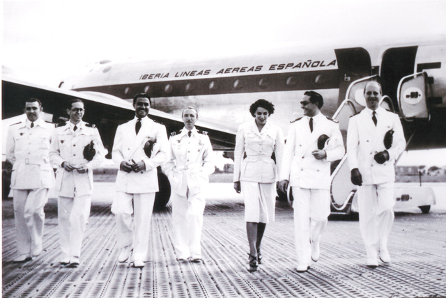 1946 Primer viaje comercial México-Madrid