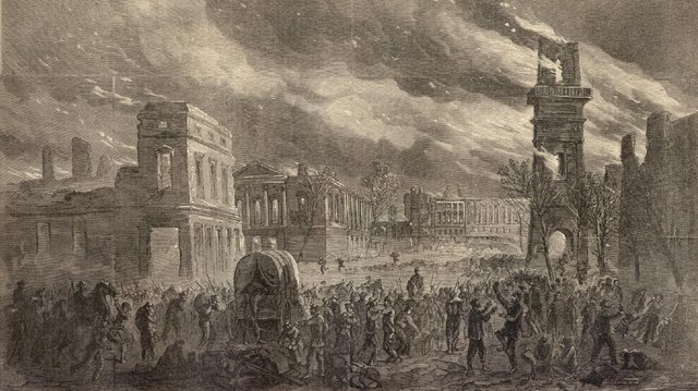 Sherman Captures Columbia