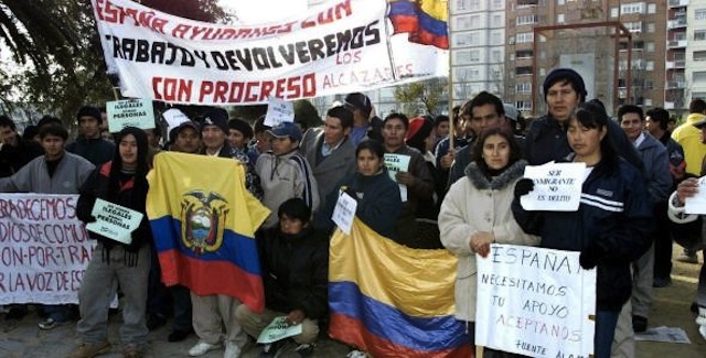 se desató una ola de migrantes por la situación económica