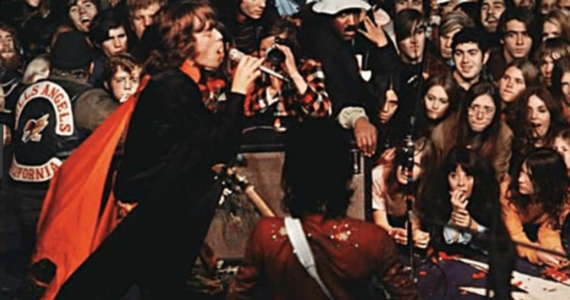The Rolling Stones host the Altamont music festival