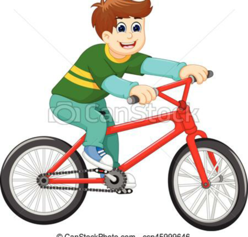 I learned to tide a bicycle