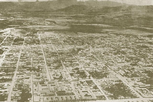 Trazo de la Ciudad De Santiago en Panchoy