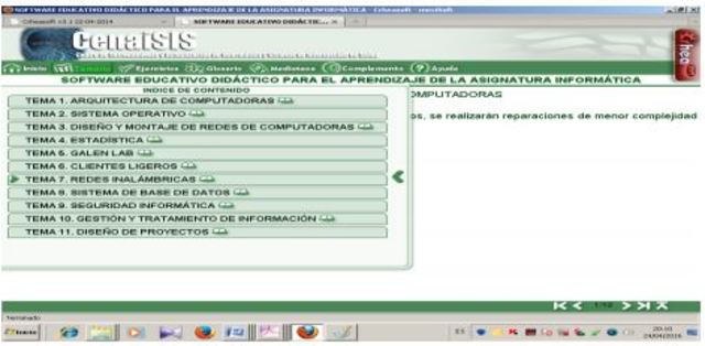 Creación y desarrollo de la Web CenaiSIS