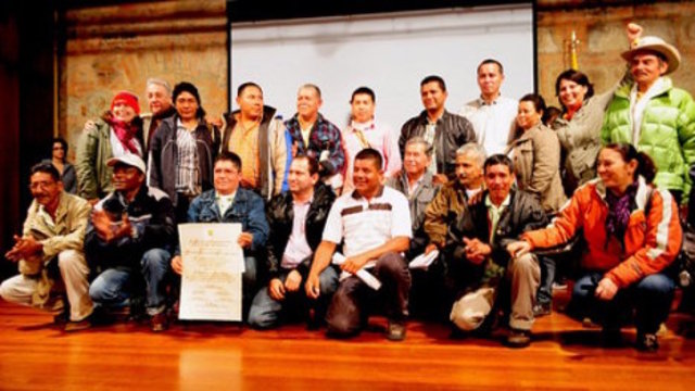 La ACVC recibió el Premio Nacional de Paz