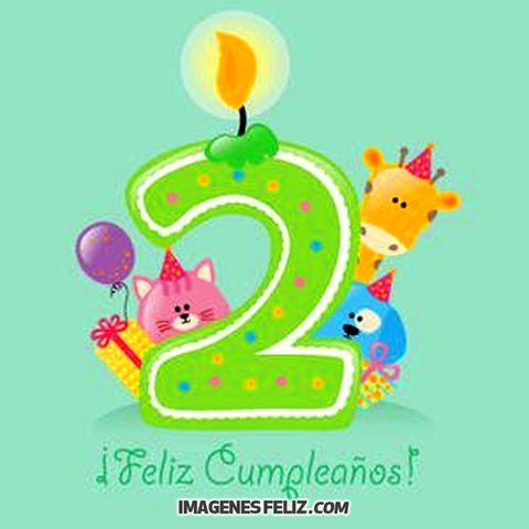 cumplo 2 años