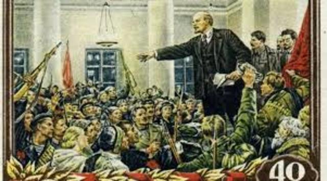 la revolución de octubre