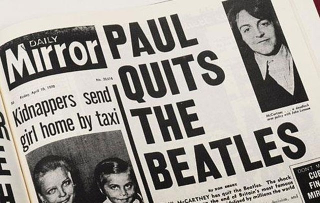 Break Up Of The Beatles