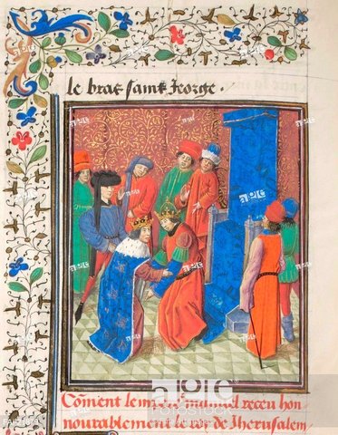 Amalric swears homage to Manuel