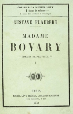 Se publica "Madame Bovary" de Flaubert