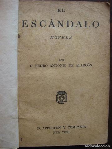 Se publica "El escándalo" de Pedro Antonio de Alarcón