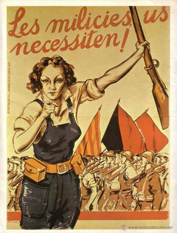 Donen armes a les milicies