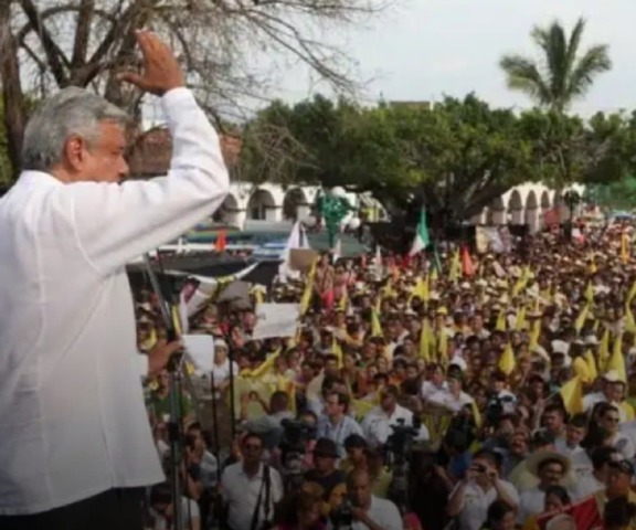 Primera campaña a la presidencia
