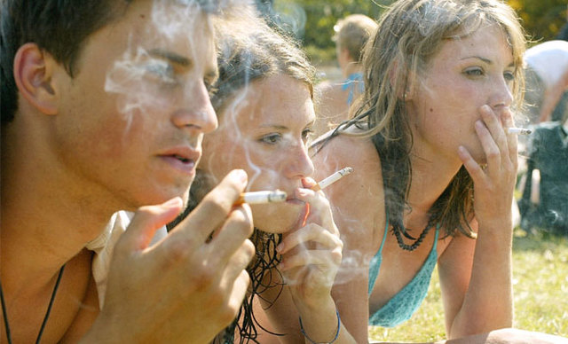 Dramatic Rise in Teenage Smoking