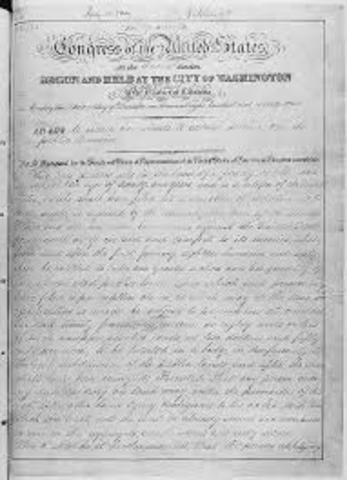 Lincoln signs the Homestead Act