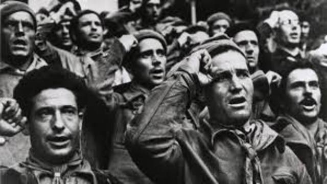 Inici de la Guerra Civil Espanyola