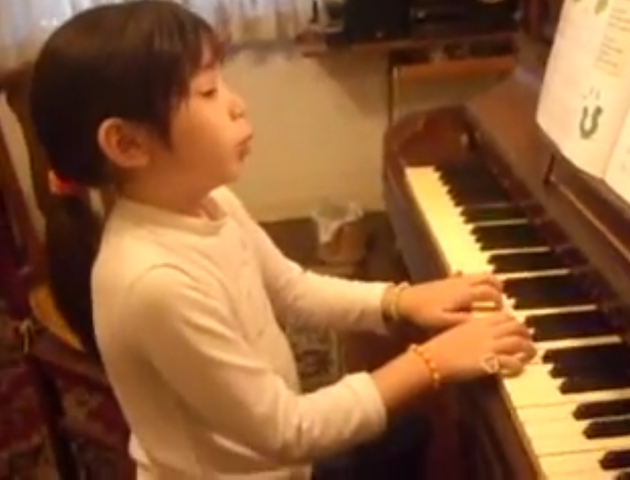 Comencé mis clases de piano.