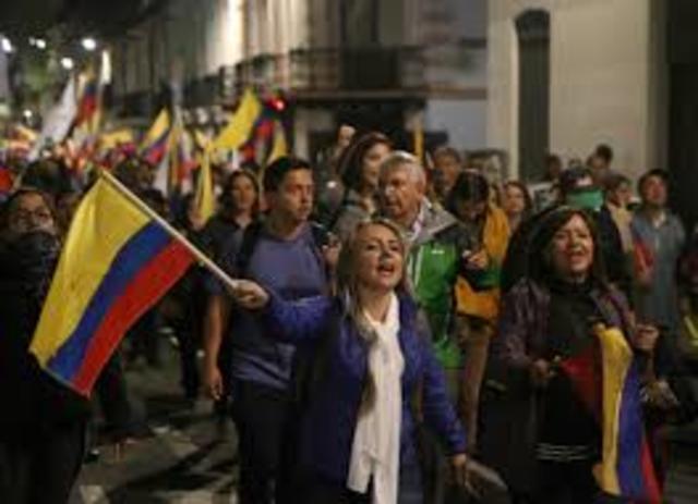 Se realizan varias protestas en las calles
