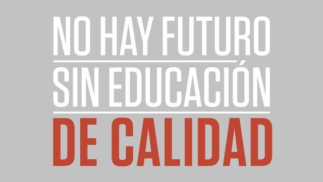 No se elevo la Calidad de la Educación en todos los niveles