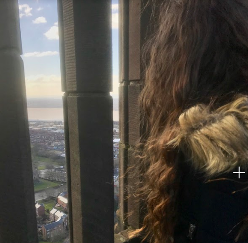 A dalt de la catedral