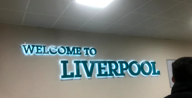 Arrivem a liverpool!