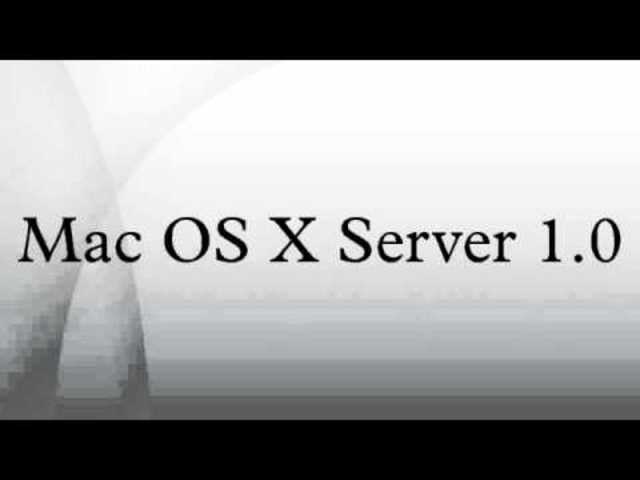 Mac Os 1.0