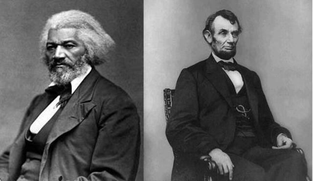 Lincoln meets Frederick Douglass