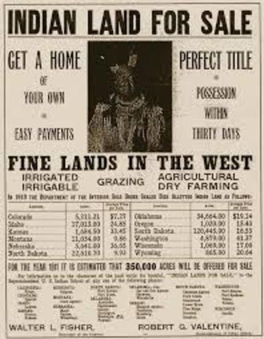 Free land in west