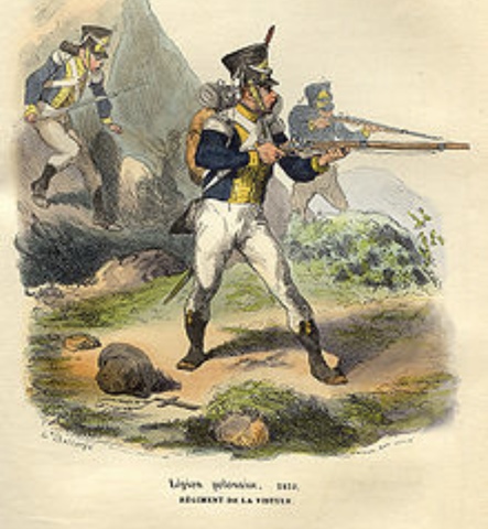 Llegada de los realistas