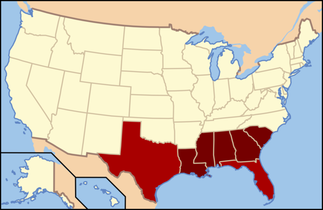 The Confederate States of America is formed with Jefferson Davis.