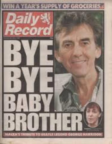 Mort de George Harrison