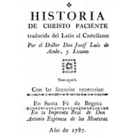 Los jesuitas traen para uso de la comunidad una imprenta en Bogotá