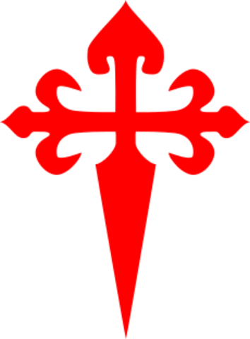 Se li otorga la distinció de cavaller de l'Orde de Santiago