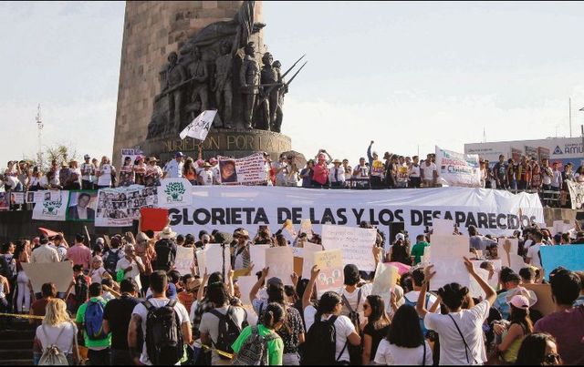 Marcha por nuestros desaparecidos.