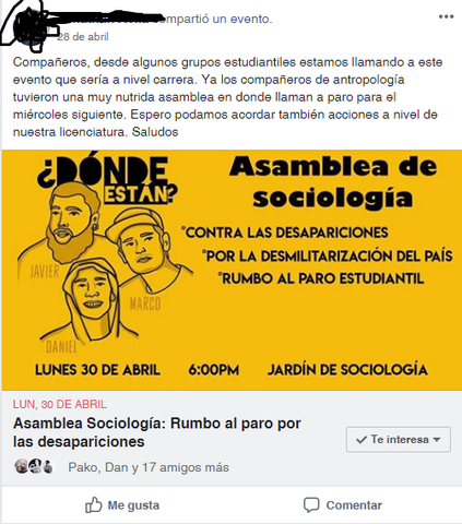 Asambleas estudiantiles CUCSH.