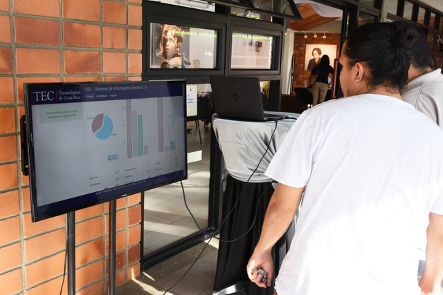 El TEE presenta a la poblacion estudiantil la declaratoria oficial de las elecciones. Anuncia al Comite Ejecutivo Electo