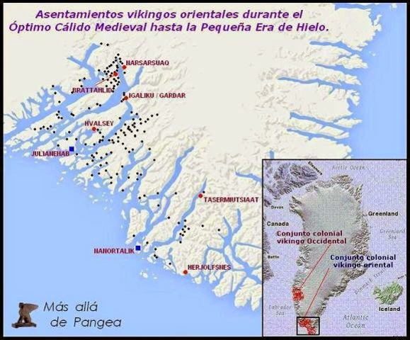 1000 Los vikingos crean colonias en Norteamerica