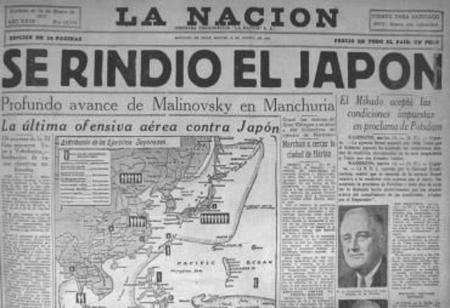 La rendición de Japón