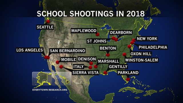 Recent School Shootings