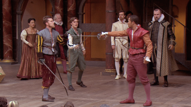 A fight breaks out between the Capulet and Montague family