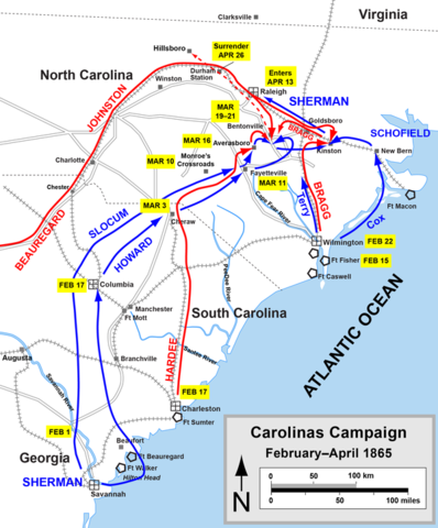 Carolinas' campaign