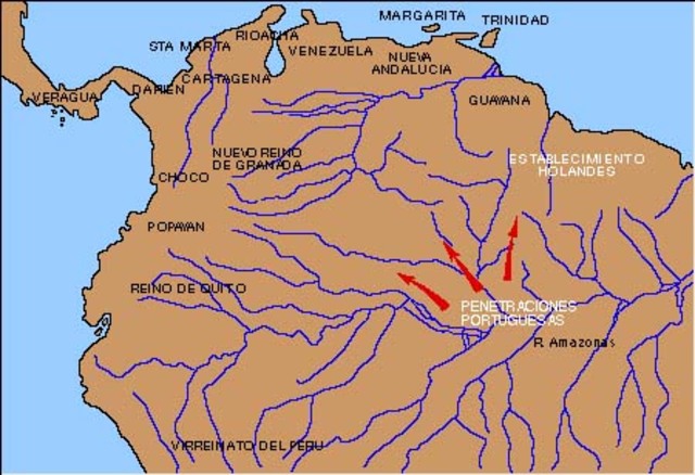 1719 Creación del virreinato de la Nueva Granada