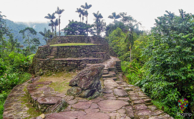 Construccion de la ciudad perdida por los tayrona