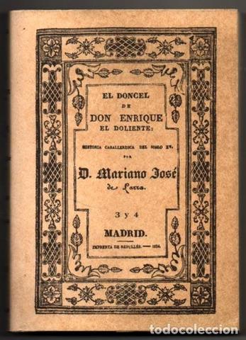 Publicación de El doncel de don Enrique el doliente