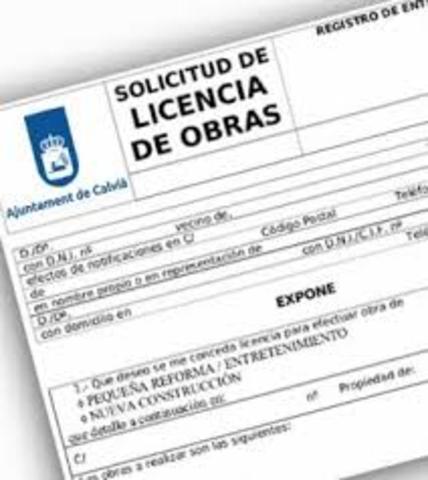 Ayuntamiento: Licencia de obras