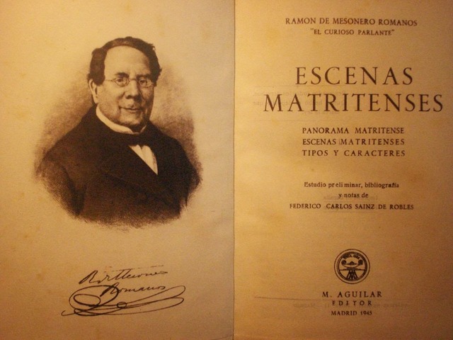 Publicación de Escenas matritenses