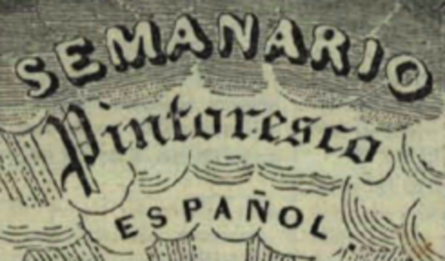Publicación del Semanario pintoresco español