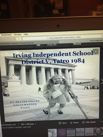 Irving Indépendance School District vs. Tatro