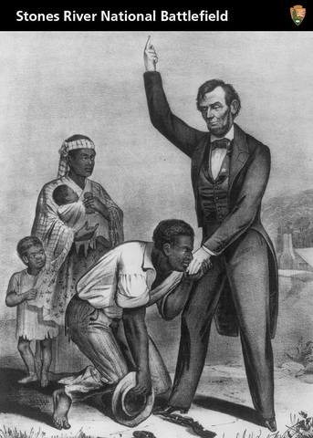 President Lincoln issues the final Emancipation Proclamation freeing all slaves in territories held by Confederates